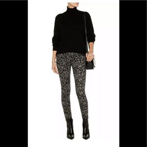 Rag & Bone amoeba and leopard skinny jean